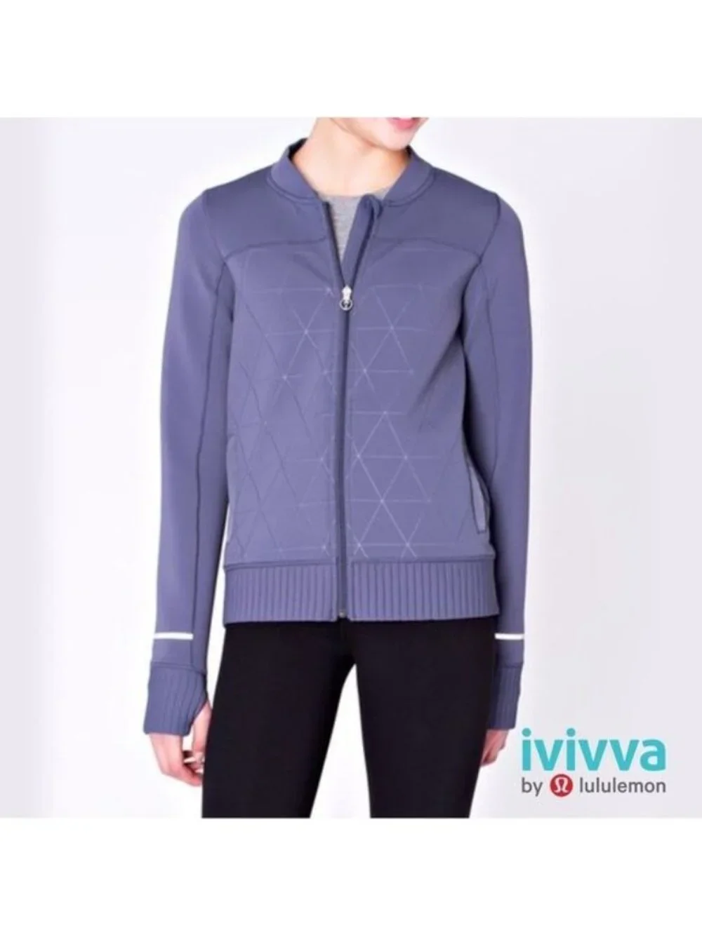 Ivivva Girls Greyvy OuterSpace Track Jacket, Size 14